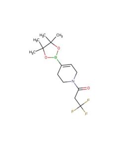 Astatech (1-(3,3,3-TRIFLUOROPROPANOYL)-1,2,3,6-TETRAHYDROPYRIDIN-4-YL)BORONIC ACID PINACOL ESTER; 5G; Purity 95%; MDL-MFCD32659988